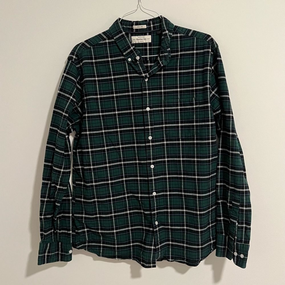 Hawker Rye Stretch Oxford Size XL - Emerald